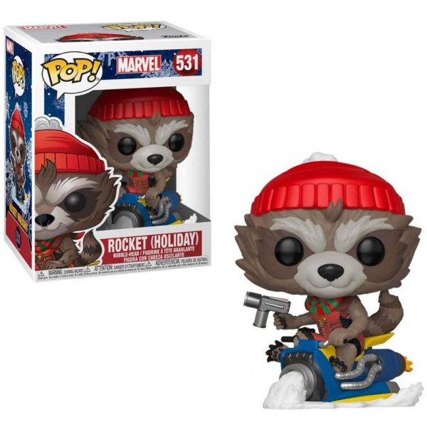 Pop! Marvel - Rocket (Holiday)