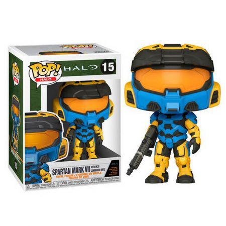 Funko POP! Games - Halo - Spartan Mark VII with VX78 Commando Rifle v2