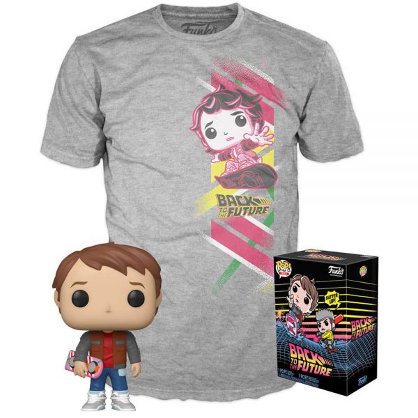 Pop! Movies - Back to the Future - Marty Tee and Marty Pop! (M)