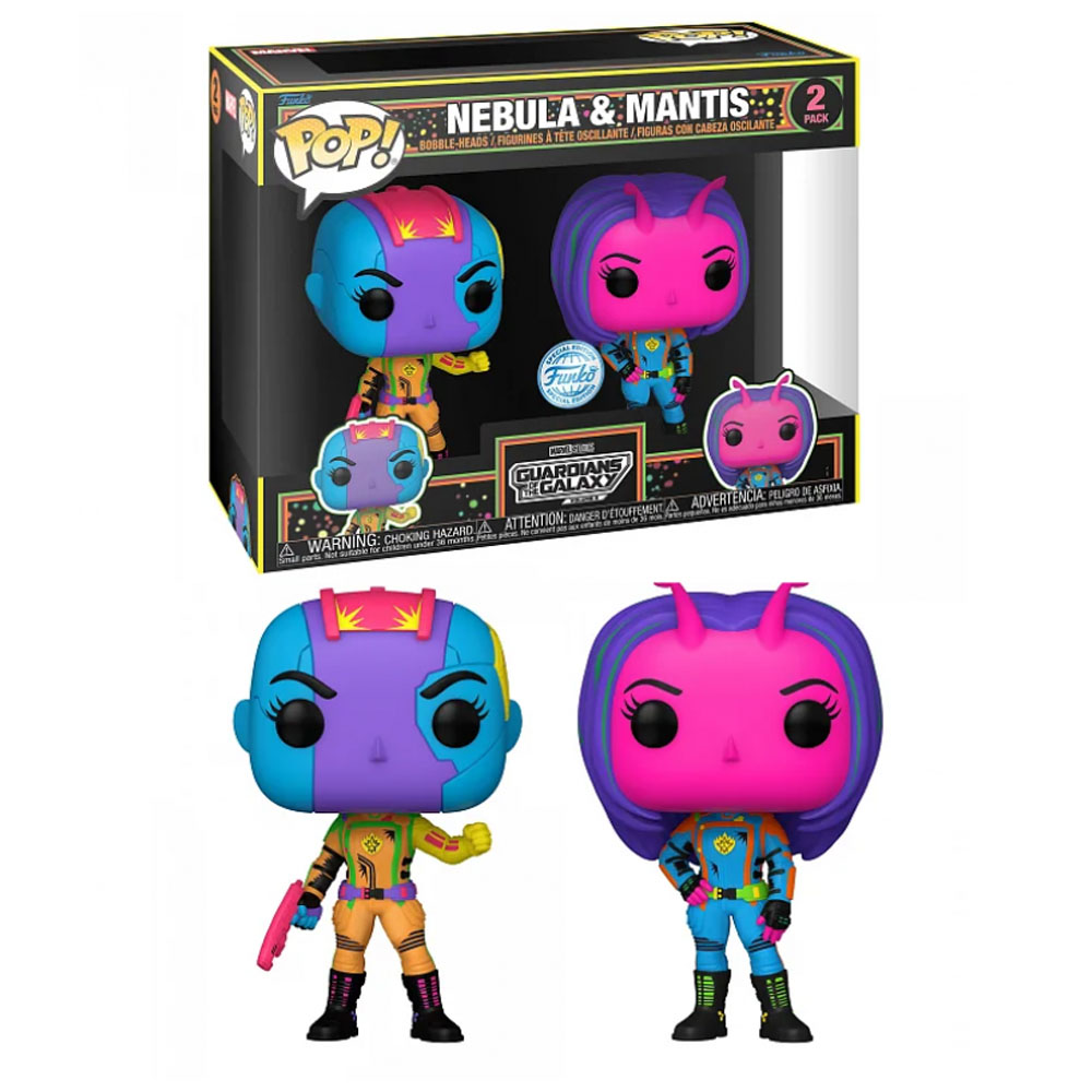 Funko POP! Marvel - Guardians of the Galaxy - Nebula and Mantis ...