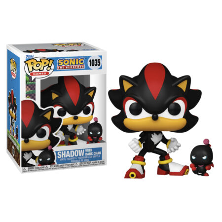 Funko POP! Games - Sonic the Hedgehog - Shadow with Dark Chao