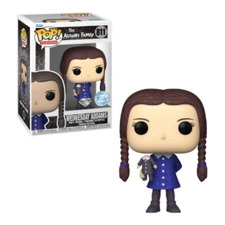 Funko POP! Television - The Addams Family - Wednesday Addams (Limited Edition, Diamond Glitter)