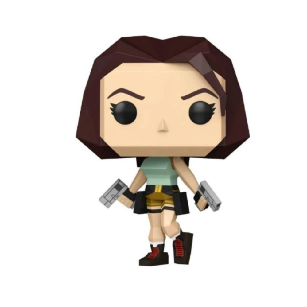 Funko POP! Games - Tomb Raider - Lara Croft (Polygonal)